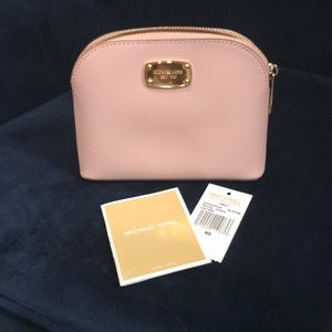 Michael Kors Leather Travel Pouch